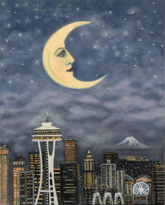 Man in the Moon Over Seattle