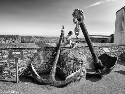 Girl with Anchors