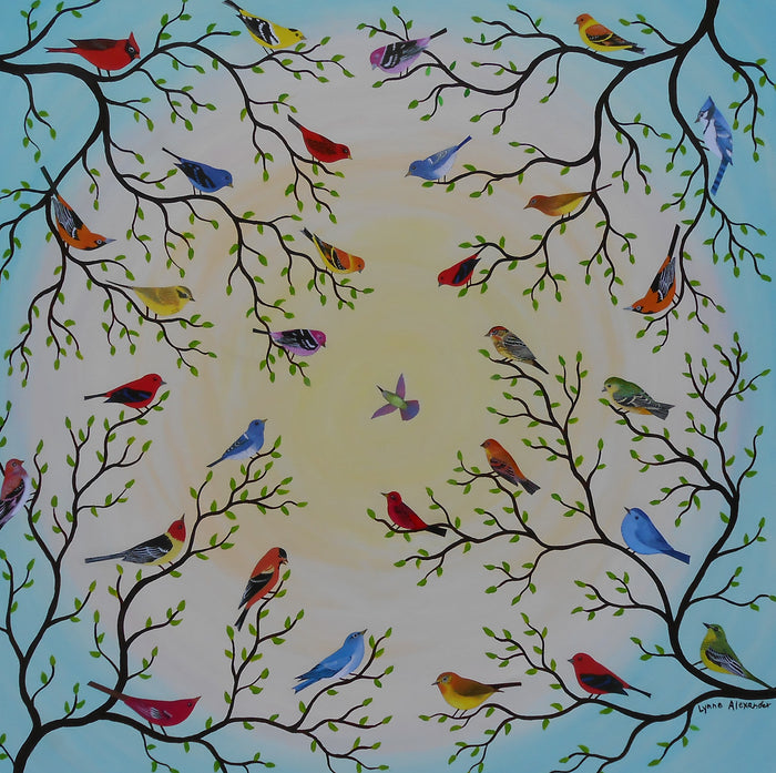 Birds in Branches