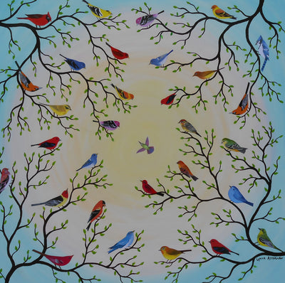Birds in Branches