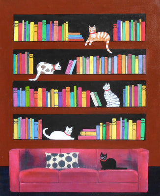 Cats in the Living room