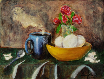 Coffee And Eggs, Still Life