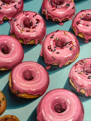 Dahlia Bakery Pink Donuts