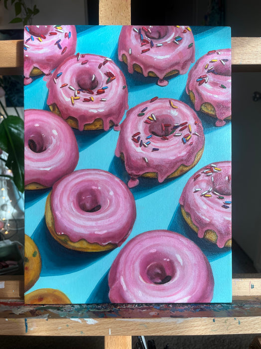 Dahlia Bakery Pink Donuts