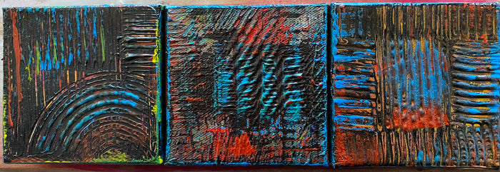 Seattle Electrified mini triptych