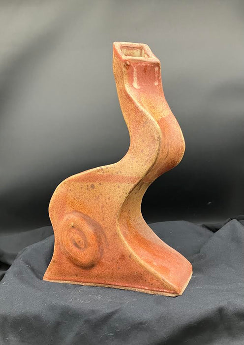 Ceramic sculpted vase