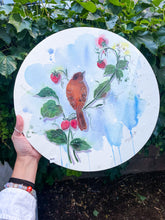 Load image into Gallery viewer, Brown Bird On branch
