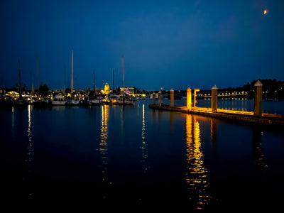 Blue Hour Reflections, West Bay