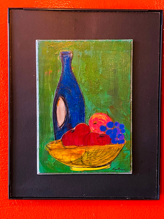 Wine and Fruit Still Life