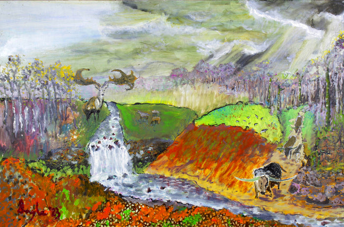 Idyllic Neolithic Diptych