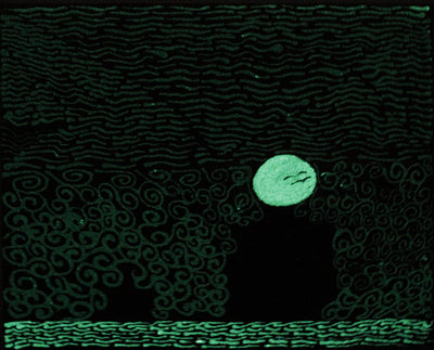 Experimenting with glow in the dark razzle dazzle