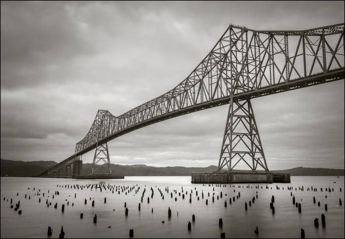 Warehouse Pilings under the Astoria-Megller Bridge