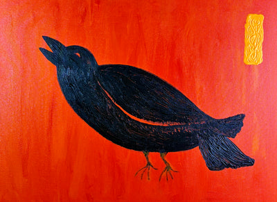 Orange Crow