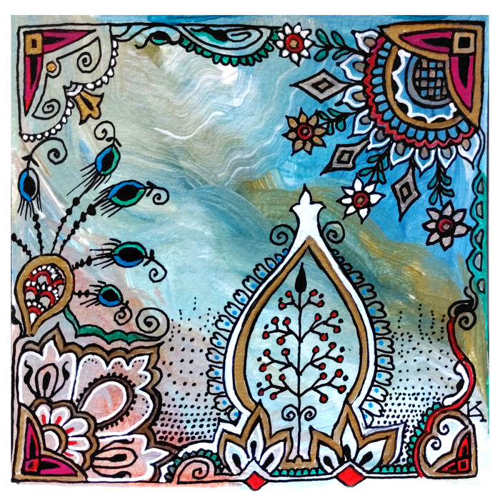 Persian Blues Garden