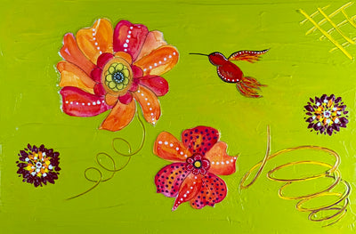 Spring Fling Hummingbird