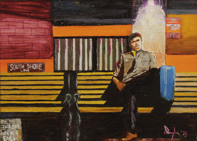 Waiting On The Train Platform