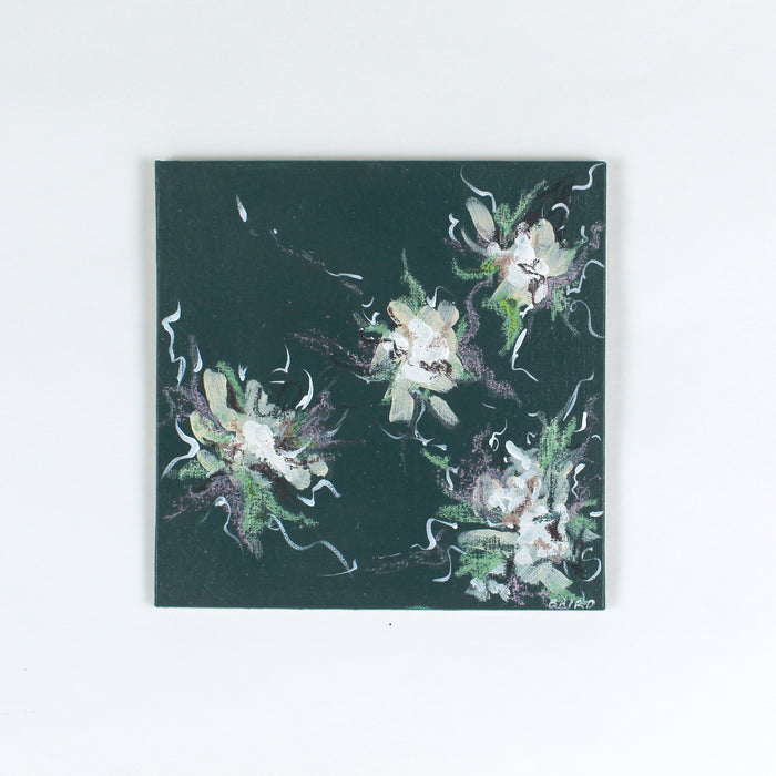 Abstract Florals Green