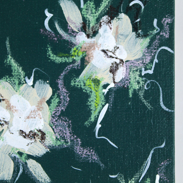 Abstract Florals Green