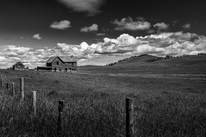 Abandoned Home Near Chesaw, Washington