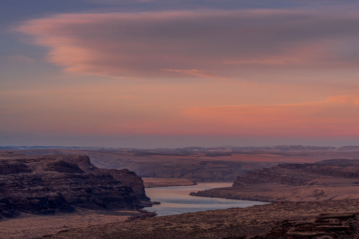 Columbia River at Sunset