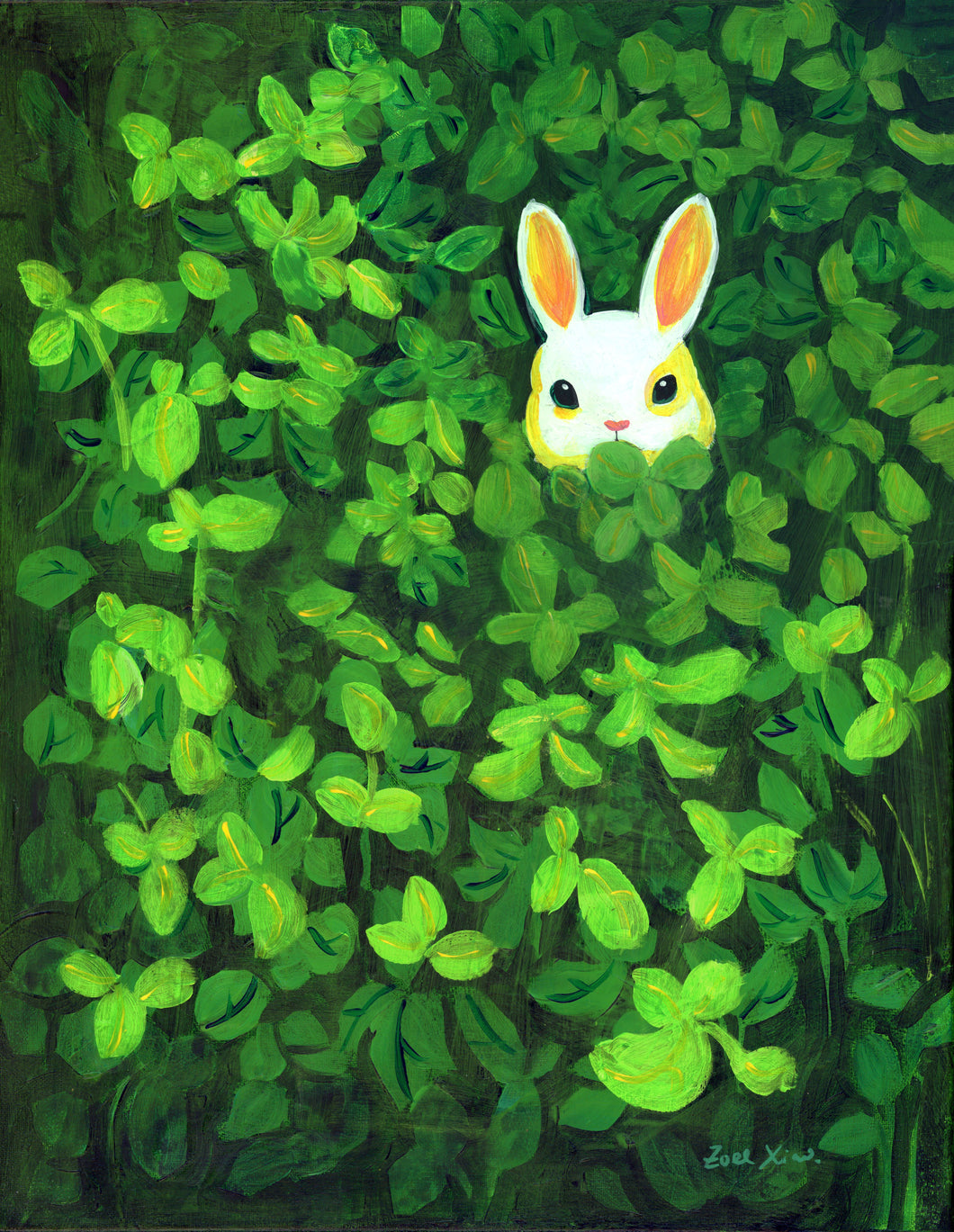 Little Hiding Bunny