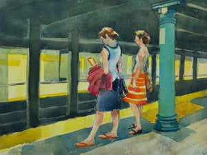New York Subway Scene