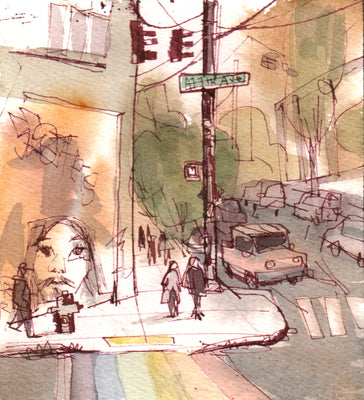 Mural Man of 11th & Pine