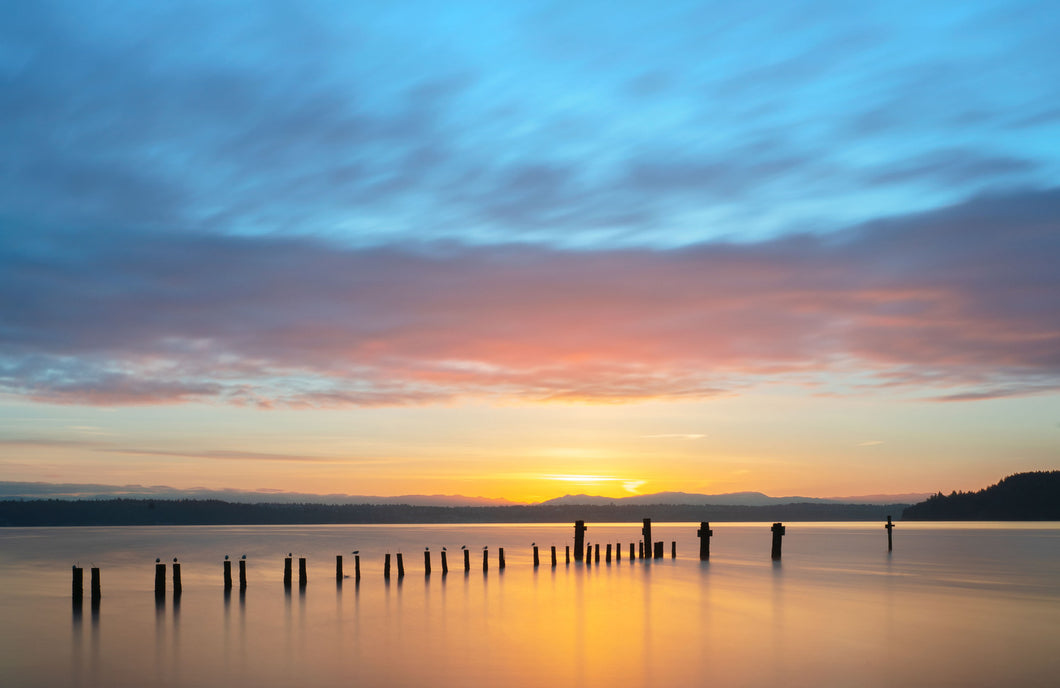 Dawn Reflections, Tramp Harbor #1