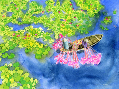Harvesting Lotus
