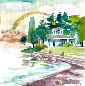 Marina Park & Rainbow, Kirkland