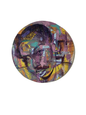 Self Portrait with Vibrant colors