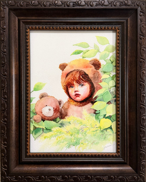 Nozoku 5x8 Framed