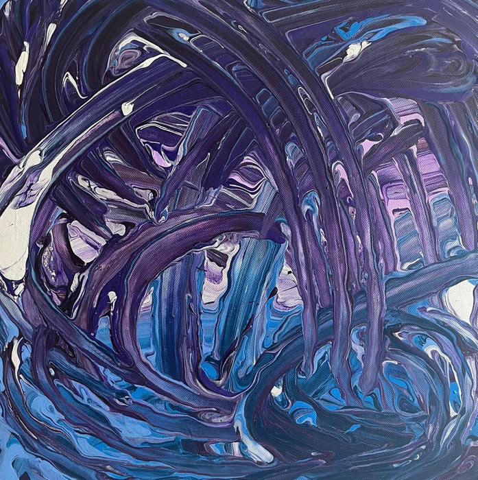 purple blue