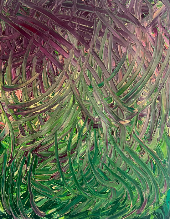 purple green