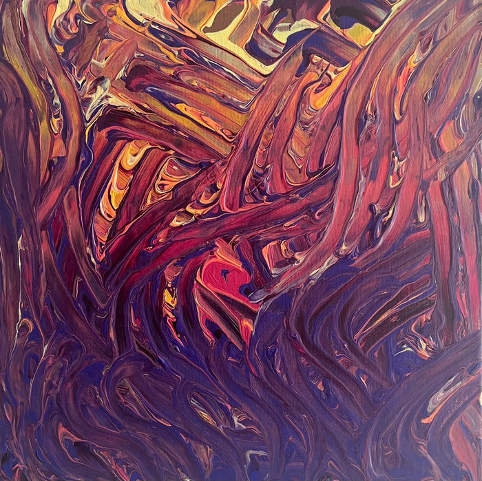 purple yellow