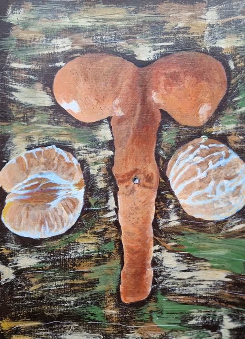 Tangerine elephant