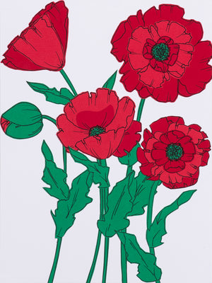 Red Poppies - Limited Run Print