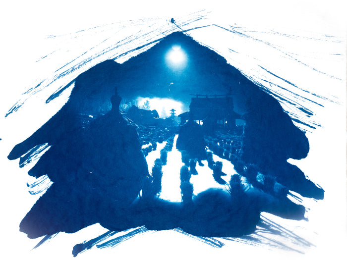 Tsushima  Cyanotype No. 90