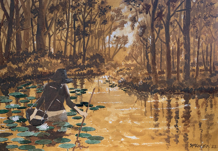 Fishing Among the Lilies