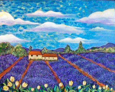 Tulips & Lavender
