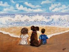Load image into Gallery viewer, Kids on Beach
