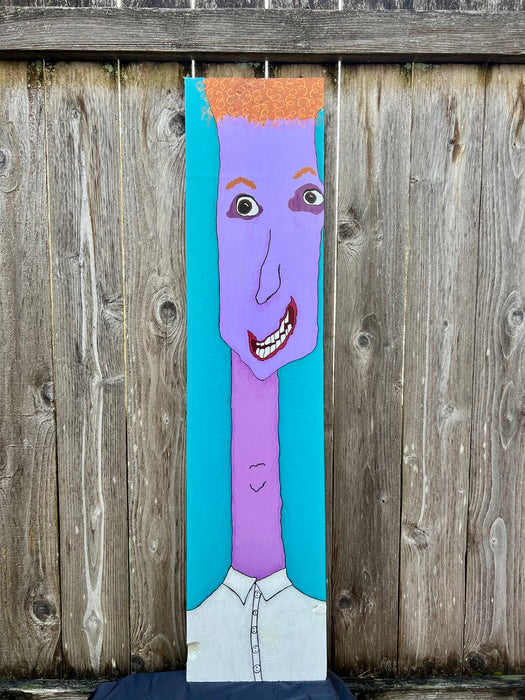 Nervous Purple Guy