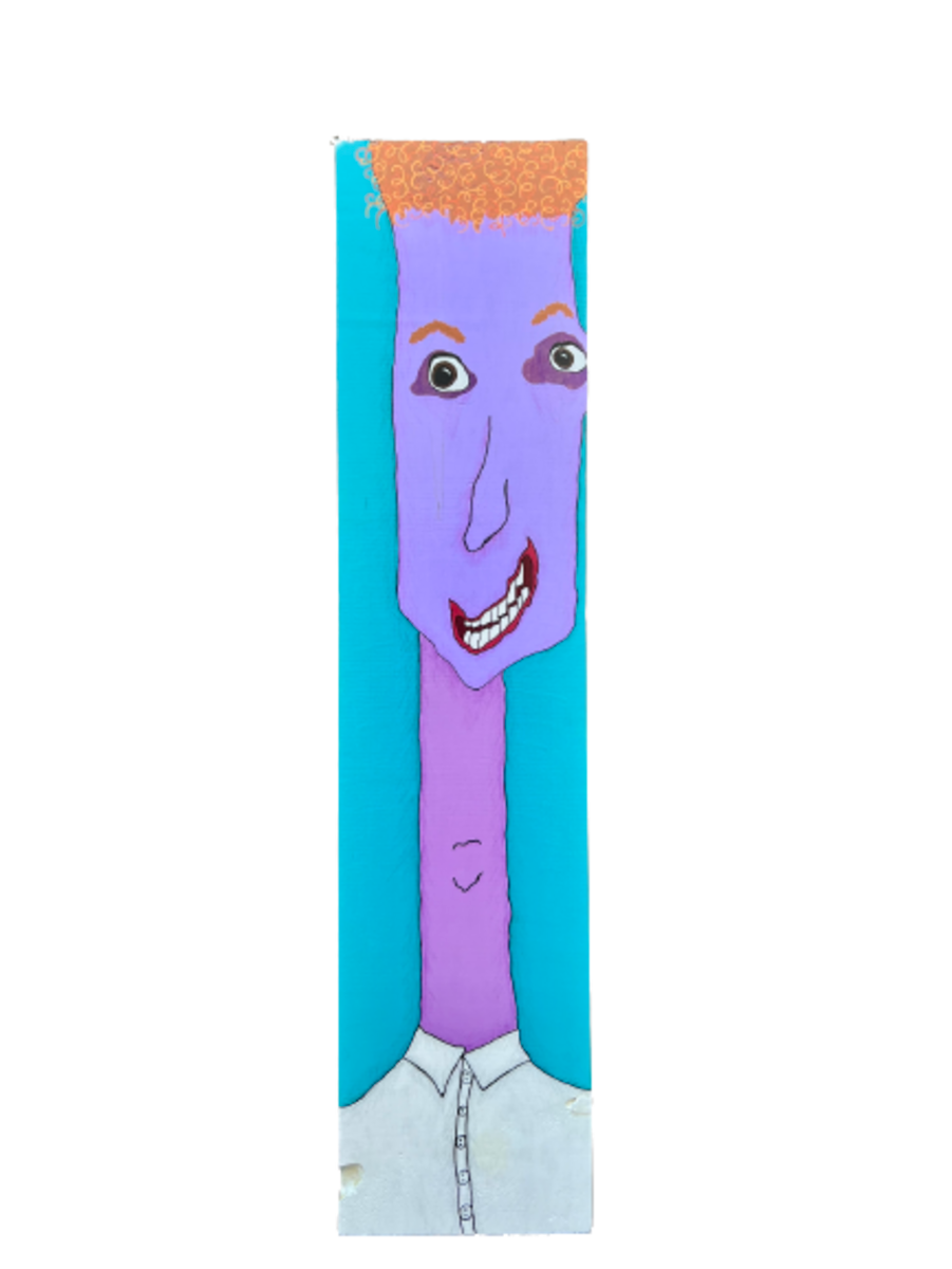 Nervous Purple Guy
