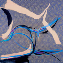 Load image into Gallery viewer, Abstract Body III (Paisley &amp; Navy)
