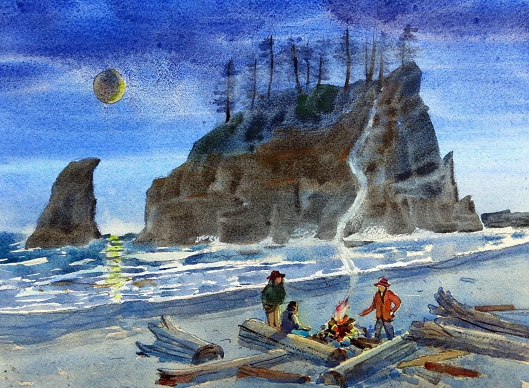 Second Beach  Camp