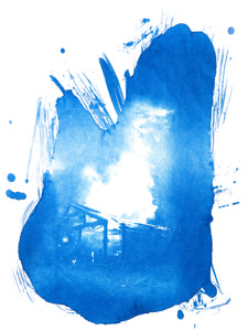 Tsushima  Cyanotype No. 16