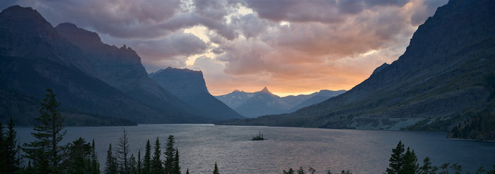 Mary Lake Sunset