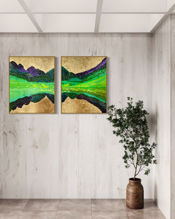 Rippling Reflections (set of 2)