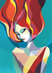 WOMAN . FIRE . WATER