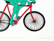 Load image into Gallery viewer, Cycling Velociraptor II
